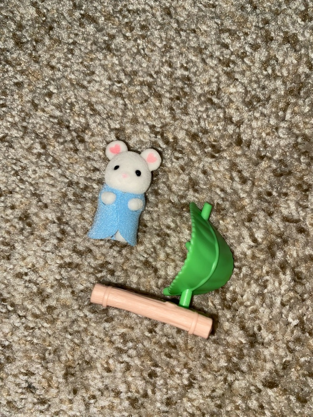 Calico critters baby forest costume series - marshmallow mouse